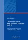 Buchcover Girolamo Savonarola in der deutschen Dichtung um 1900