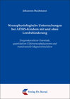 Buchcover Neurophysiologische Untersuchungen bei ADHS-Kindern mit und ohne Lernbehinderung