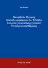 Buchcover Steuerliche Planung deutsch-amerikanischer Erbfälle bei generationsübergreifender Vermögensübertragung