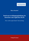 Buchcover Insolvenzverschleppungshaftung im deutschen und englischen Recht
