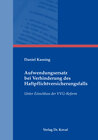 Buchcover Aufwendungsersatz bei Verhinderung des Haftpflichtversicherungsfalls