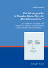 Buchcover Zur Körpersprache in Theodor Storms Novelle "Der Schimmelreiter"