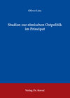 Buchcover Studien zur römischen Ostpolitik im Principat