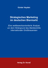 Buchcover Strategisches Marketing im deutschen Biermarkt