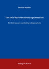 Buchcover Variable Bodenbearbeitungsintensität