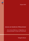 Buchcover Aufweis der Realität der Willensfreiheit
