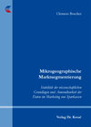 Buchcover Mikrogeographische Marktsegmentierung