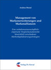 Buchcover Management von Markenerweiterungen und Markenallianzen