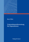 Buchcover Unternehmensbewertung bei Separationen