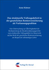 Buchcover Das strukturelle Vollzugsdefizit in der gesetzlichen Rentenversicherung als Verfassungsproblem