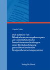 Buchcover Der Einfluss von Mindestbesteuerungskonzepten auf unternehmerische Investitionsentscheidungen unter Berücksichtigung gre