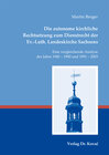 Buchcover Die autonome kirchliche Rechtsetzung zum Dienstrecht der Ev.-Luth. Landeskirche Sachsens