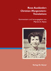 Buchcover Rose Ausländer: Christian Morgenstern-Translations