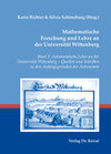 Buchcover Mathematische Forschung und Lehre an der Universität Wittenberg