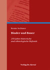 Buchcover Binder und Bauer