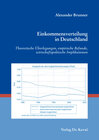 Buchcover Einkommensverteilung in Deutschland