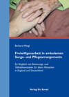 Buchcover Freiwilligenarbeit in ambulanten Sorge- und Pflegearrangements