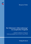 Buchcover Der Tatbestand "Volksverhetzung" im europäischen Vergleich