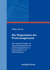 Buchcover Die Organisation des Preismanagements