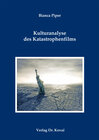 Buchcover Kulturanalyse des Katastrophenfilms