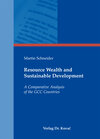 Buchcover Resource Wealth and Sustainable Development