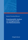 Buchcover Experimentelle Analyse zur Erfolgskontrolle von Markentransfers
