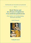 Buchcover David Mevius und der (Prozess-)Vergleich im Usus modernus pandectarum