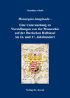 Buchcover Monarquía imaginada - Eine Untersuchung zu Vorstellungen von der Monarchie auf der Iberischen Halbinsel im 16. und 17. J