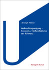 Buchcover Verhandlungsneigung - Konstrukt, Einflussfaktoren und Relevanz