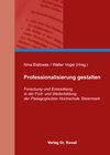 Buchcover Professionalisierung gestalten