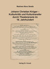 Buchcover Johann Christian Krüger – Kulturkritik und Kulturtransfer durch Theaterpraxis im 18. Jahrhundert