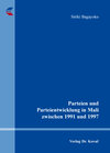 Buchcover Parteien und Parteientwicklung in Mali zwischen 1991 und 1997