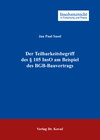 Buchcover Der Teilbarkeitsbegriff des § 105 InsO am Beispiel des BGB-Bauvertrags