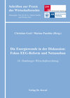 Buchcover Die Energiewende in der Diskussion: Fokus EEG-Reform und Netzausbau