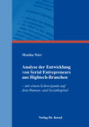 Buchcover Analyse der Entwicklung von Serial Entrepreneurs aus Hightech-Branchen