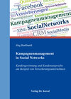 Buchcover Kampagnenmanagement in Social Networks
