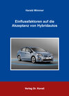 Buchcover Einflussfaktoren auf die Akzeptanz von Hybridautos
