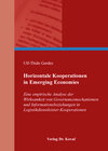 Buchcover Horizontale Kooperationen in Emerging Economies
