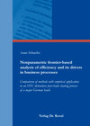 Buchcover Nonparametric frontier-based analysis of efficiency and its drivers in business processes