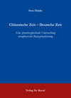 Buchcover Chinesische Zeit – Deutsche Zeit