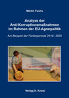 Buchcover Analyse der Anti-Korruptionsmaßnahmen im Rahmen der EU-Agrarpolitik