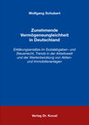 Buchcover Zunehmende Vermögensungleichheit in Deutschland