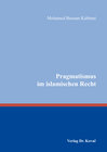 Buchcover Pragmatismus im islamischen Recht