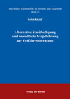 Buchcover Alternative Streitbeilegung und anwaltliche Verpflichtung zur Verfahrensberatung