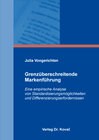 Buchcover Grenzüberschreitende Markenführung