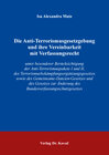 Buchcover Die Anti-Terrorismusgesetzgebung und ihre Vereinbarkeit mit Verfassungsrecht