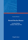 Buchcover Bertolt Brechts Humor