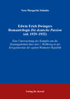 Buchcover Edwin Erich Dwingers Romantrilogie Die deutsche Passion (ed. 1929–1932)