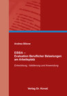Buchcover EBBA – Evaluation Beruflicher Belastungen am Arbeitsplatz