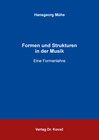 Buchcover Formen und Strukturen in der Musik